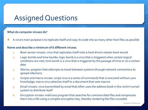 virus replicates itself onto a hard drive's master boot record.|Computers Chapter 9 Flashcards .